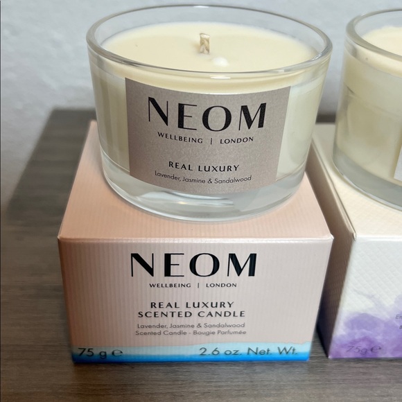 Neom Real Luxury & Perfect Night’s Sleep Candle Set - Picture 2 of 3